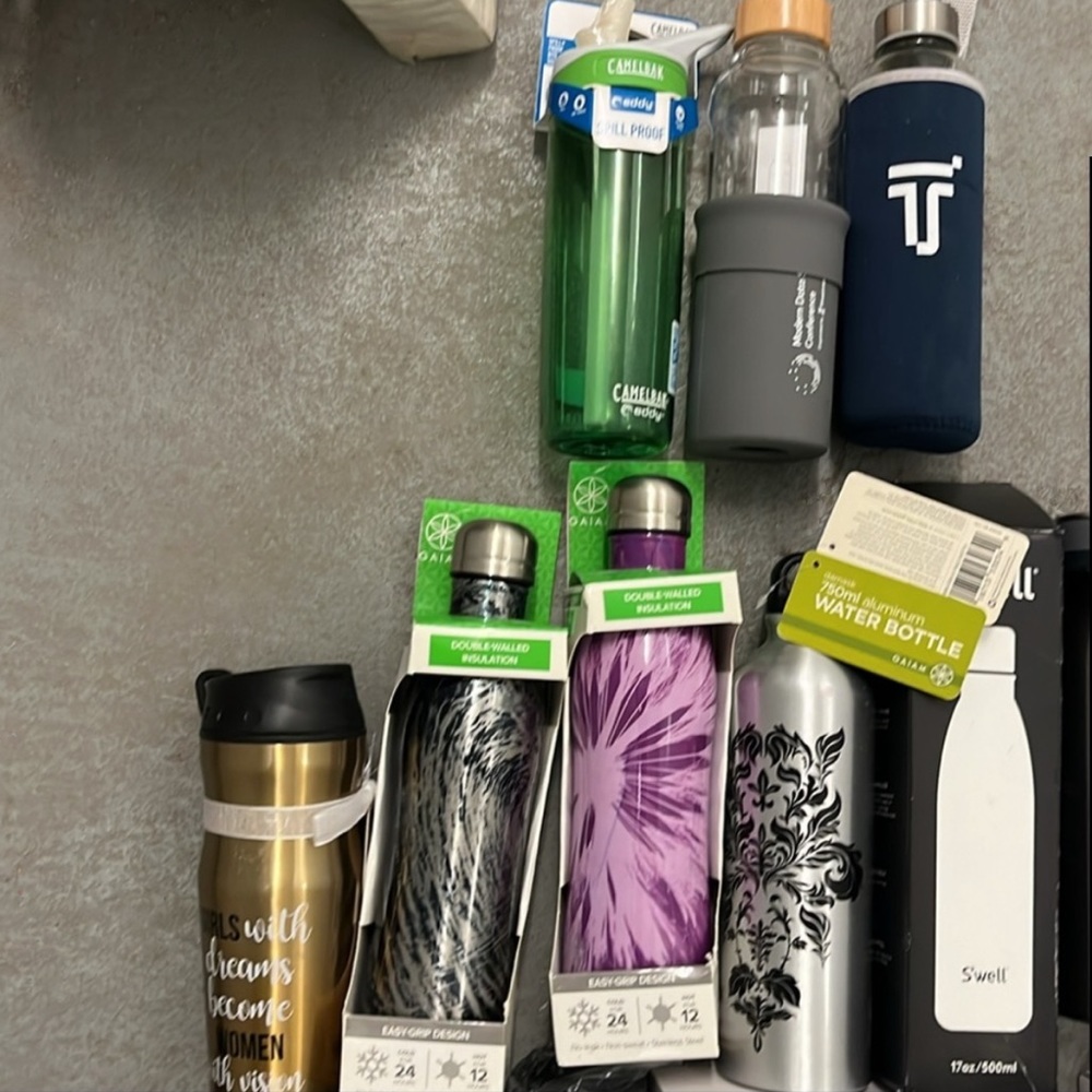 Camelbak CHOOSE Any 3 bott les NEW (Ti n mugs &travel) Gaiam,Swell,Moo,Tumbler+ - Picture 2 of 14